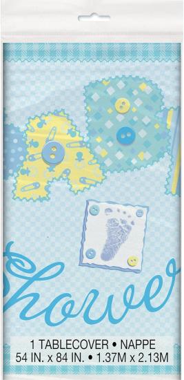 BABY BLUE STITCHING MASA ÖRTÜSÜ 137x213 cm
